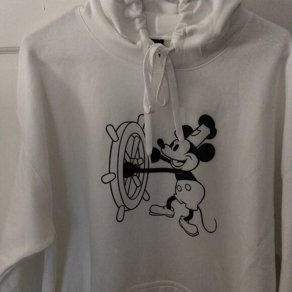 Steamboat Willie Hoodie NWOT  Large by Gildan - Picture 2 of 6